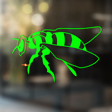 Bee Universeller Vinyl-Aufkleber_2