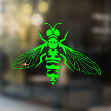 Wasp Universeller Vinyl-Aufkleber_3