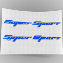 Super Sport Vinyl-Aufkleber-Set für Chevrolet Camaro SS_2