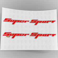 Super Sport Vinyl-Aufkleber-Set für Chevrolet Camaro SS_3