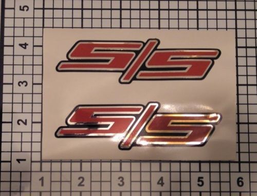 S/S Chrom Stil Seiten Vinyl Aufkleber Sticker für Chevrolet Camaro