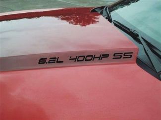 2010-2016 Camaro Hood Scoop Graphic Decals HP