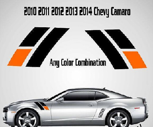  45. Jubiläums Fender-Streifen Vinyl-Aufkleber Für Chevrolet Camaro SS 2010-2014