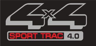 Explorer Sport Trac 4 x 4 Emblem-Aufkleber