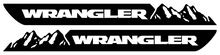 Jeep Renegade Hood Side Hood Mountains Aufkleber Aufkleber Vinyl Grafik JK Fender
 2