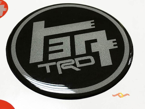 TEQ TRD Stil Gewölbtes Harz-Emblem-Aufkleber für Toyota 4Runner Tacoma FJ Cruiser Tundra
