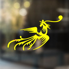 Flying Bird Art Universal Vinyl Aufkleber_4
