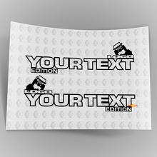 Paar Jeep Wrangler Off Road Edition Vinyl Hood Sticker Decals Rubicon
 4