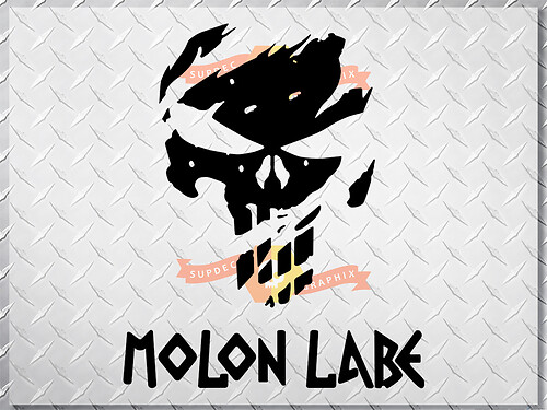 Punisher Schädel Molon Labe Seiten Vinyl Aufkleber für Jeep Wrangler