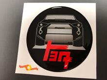 Toyota 4Runner Domed Badge Emblem Kunstharz-Aufkleber 2