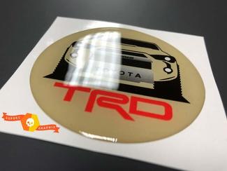 TRD Toyota 4Runner Domed Badge Emblem Kunstharz-Aufkleber