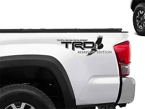 Toyota Racing Development TRD Assassin's Creed Edition 4X4 Bettseiten-Grafikaufkleber 1