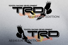 Toyota Racing Development TRD Assassin's Creed Edition 4X4 Bettseiten-Grafikaufkleber 2