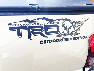 Toyota Racing Development TRD Outdoorsman Edition 4X4 Bettseiten-Grafikaufkleber