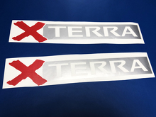 Xterra Dachgepäckträger Vinyl-Aufkleber-Set für Nissan Xterra_3