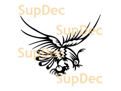 Vogel Vinyl Kunst Wand Fenster Badezimmer Aufkleber Abziehbild abnehmbar #11
