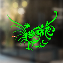 Rooster Tribal Style Universeller Vinyl-Aufkleber_3