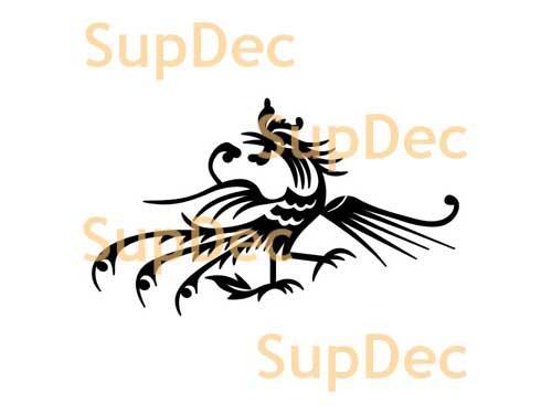 Vogel Vinyl Kunst Wand Fenster Badezimmer Aufkleber Abziehbild abnehmbar #14
