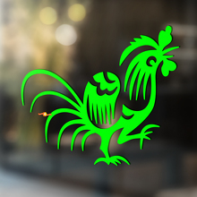 Rooster Art Tribal Stil Universeller Vinyl-Aufkleber_3