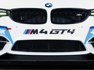 M4 GT4 BMW Stoßstangenaufkleber
