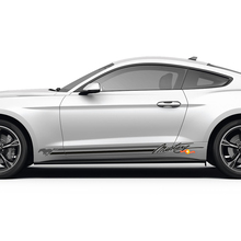 Seitentüren Mustang Streifen Pferde Aufkleber für Ford Mustang
 2