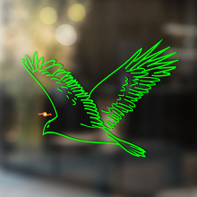 Flying Prey Bird Universeller Vinylaufkleber_2