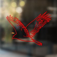 Flying Prey Bird Universeller Vinylaufkleber_3