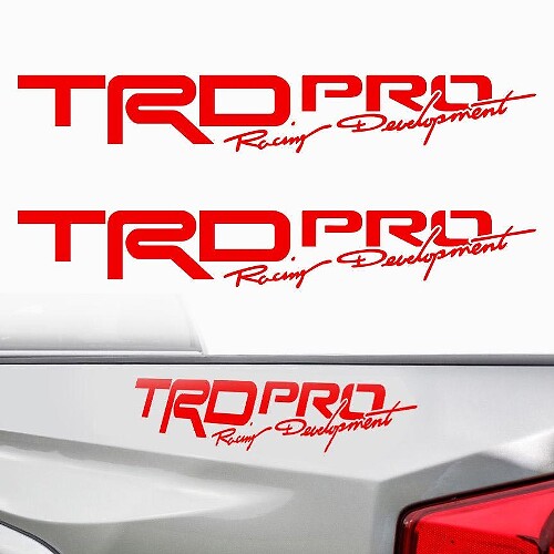 TRD Pro Racing Stil Seiten Vinyl Aufkleber für Toyota Tacoma