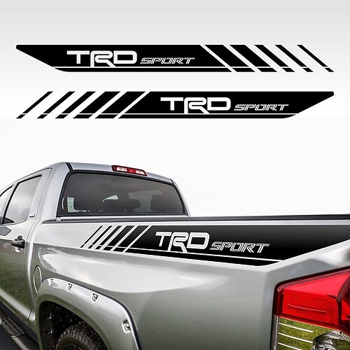 TRD Sportstreifen Seitenwand Vinyl-Aufkleber für Toyota Tacoma