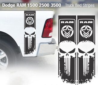 Dodge Ram Punisher Star 1500 2500 3500 Hemi 4 x 4 Aufkleber Truck Vinyl Aufkleber Truck
