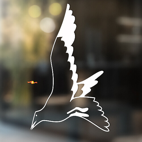 Diving Bird Universeller Vinylaufkleber