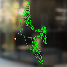 Swift in Flight Universeller Vinyl-Aufkleber_2