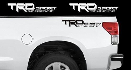 TRD Sport Logo Seitenwand Vinyl-Aufkleber für Toyota Tundra