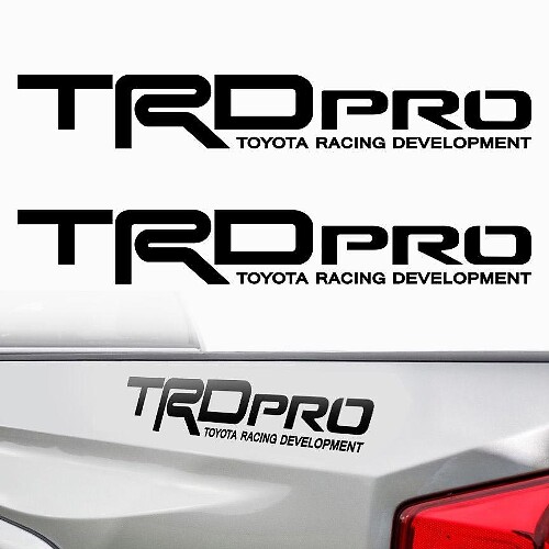 TRD Pro Schriftzug Seitenwand Vinyl-Aufkleber für Toyota Tundra