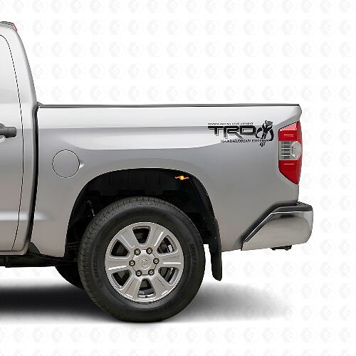 TRD-Stil Mandalorian Edition Seiten-Vinyl-Aufkleber-Set für Toyota Tacoma Tundra