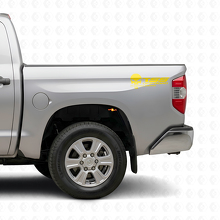 TSS Off Road Punisher Edition Heck Seiten Vinyl Aufkleber Set für Toyota Tacoma Tundra_5