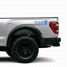 4x4 Off Road Punisher Edition Seitenwand Vinylaufkleber Paar für Musclecar Truck_2