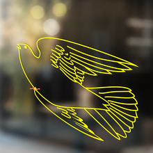 Flying Dove Universeller Vinylaufkleber_4