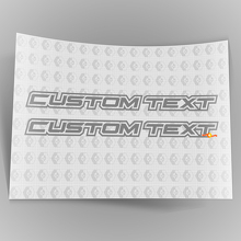 Benutzerdefinierte Jeep Wrangler Motorhaube / gestanzte Aufkleber Aufkleber 2 