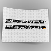 Benutzerdefinierte Jeep Wrangler Motorhaube / gestanzte Aufkleber Aufkleber 2 