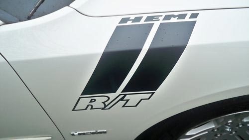Hemi Rt Vinyl Auto Kotflügelstreifen passend für Charger / Magnum