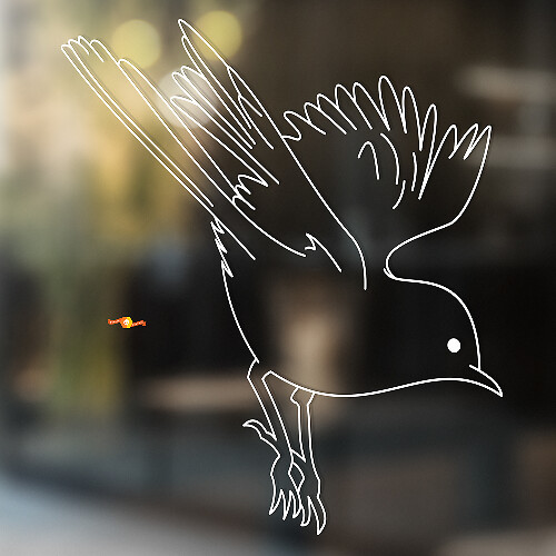 Sperling Vogel Universeller Vinylaufkleber