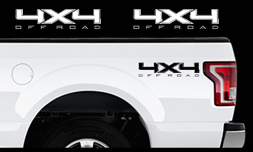 4x4 Offroad Seiten-Vinylaufkleber-Set für Musclecar F-150 2009-2016