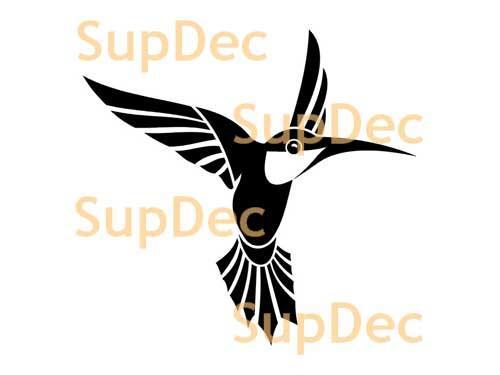 Vogel Vinyl Kunst Wand Fenster Badezimmer Aufkleber Abziehbild abnehmbar #29
