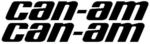 Can-Am Logo Vinyl-Aufkleber-Set für Outlander Maverick