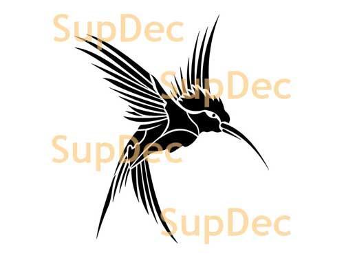 Vogel-Vinyl-Kunst-Wand-Fenster-Badezimmer-Aufkleber-Aufkleber, abnehmbar #30
