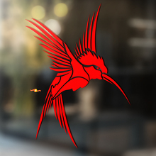 Fliegender Kolibri Universeller Vinyl-Aufkleber_3