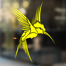 Fliegender Kolibri Universeller Vinyl-Aufkleber_4