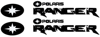 Polaris RANGER RZR 800 900 1000 XP Ranger Team Aufkleber Emblem