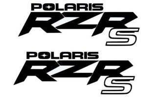 2 X Polaris Team Rzr Sportsman Ranger Aufkleber Emblem